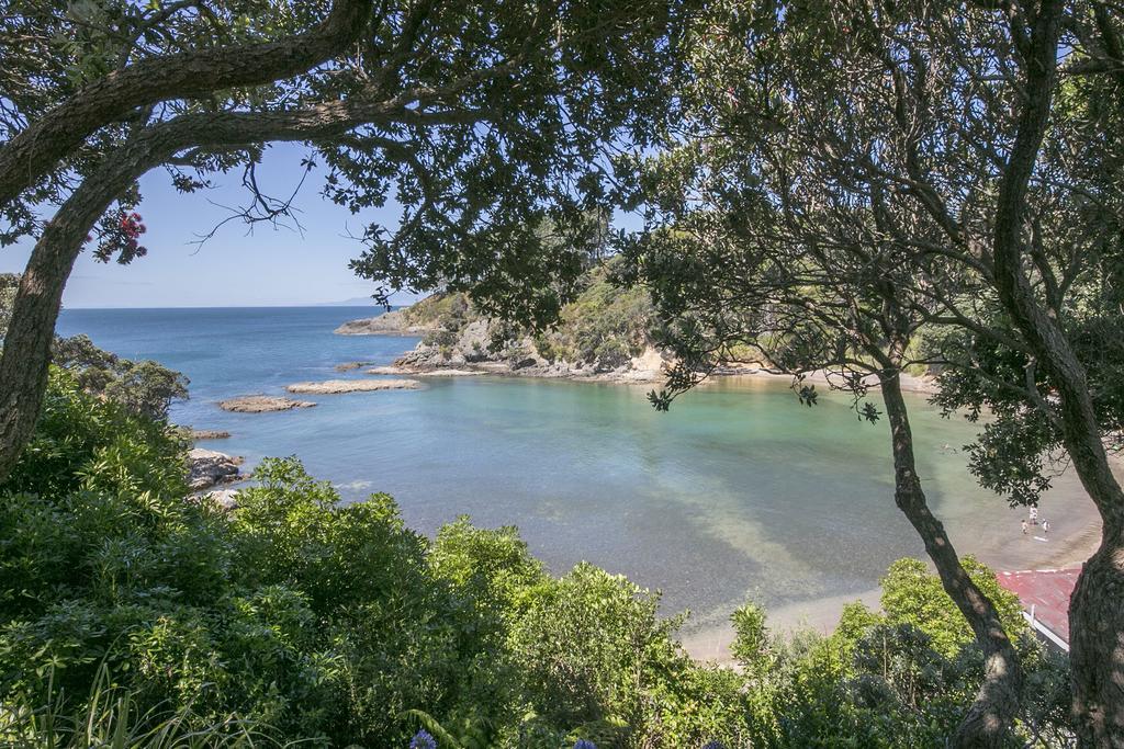 Beachfront Enclosure Bay - Waiheke Unlimited Oneroa Eksteriør bilde