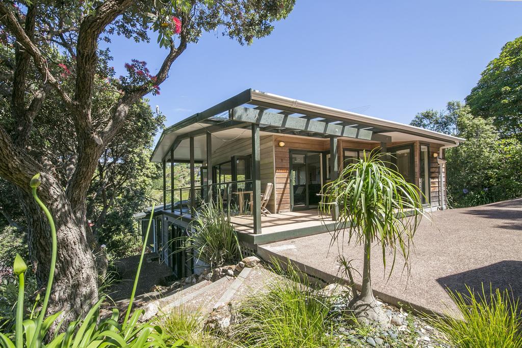 Beachfront Enclosure Bay - Waiheke Unlimited Oneroa Eksteriør bilde