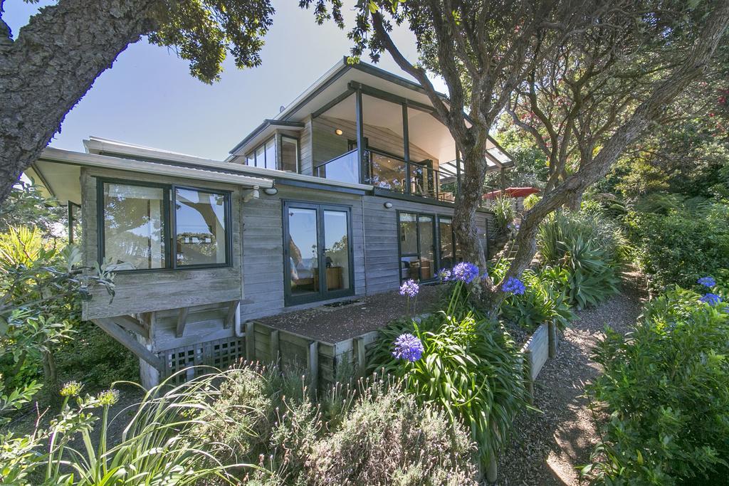 Beachfront Enclosure Bay - Waiheke Unlimited Oneroa Eksteriør bilde