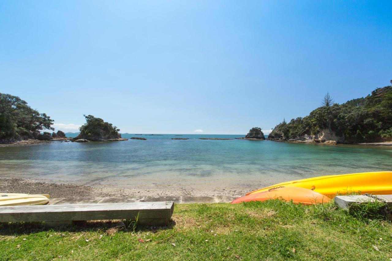 Beachfront Enclosure Bay - Waiheke Unlimited Oneroa Eksteriør bilde